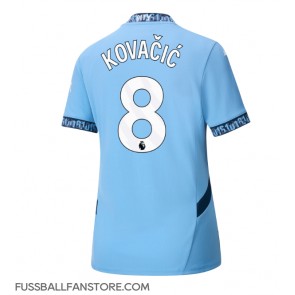 Manchester City Mateo Kovacic #8 Replik Heimtrikot Damen 2024-25 Kurzarm